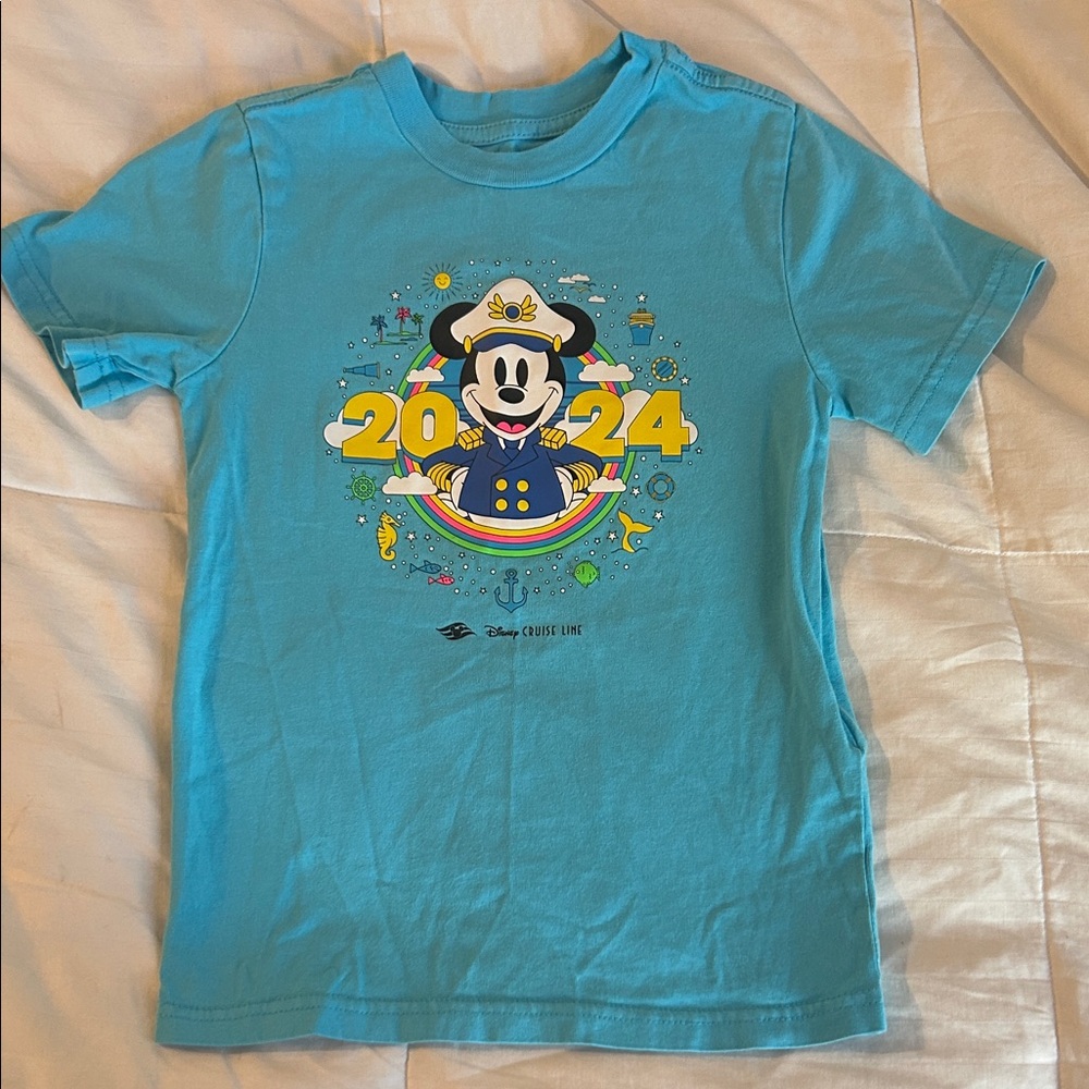 Kids Size small 5/6 Disney cruise shirt
